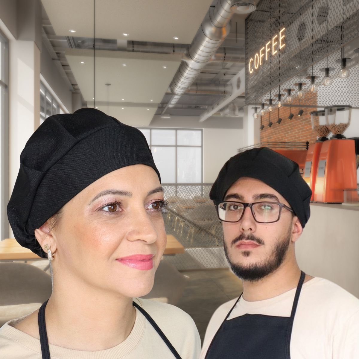 touca de tecido para cozinha