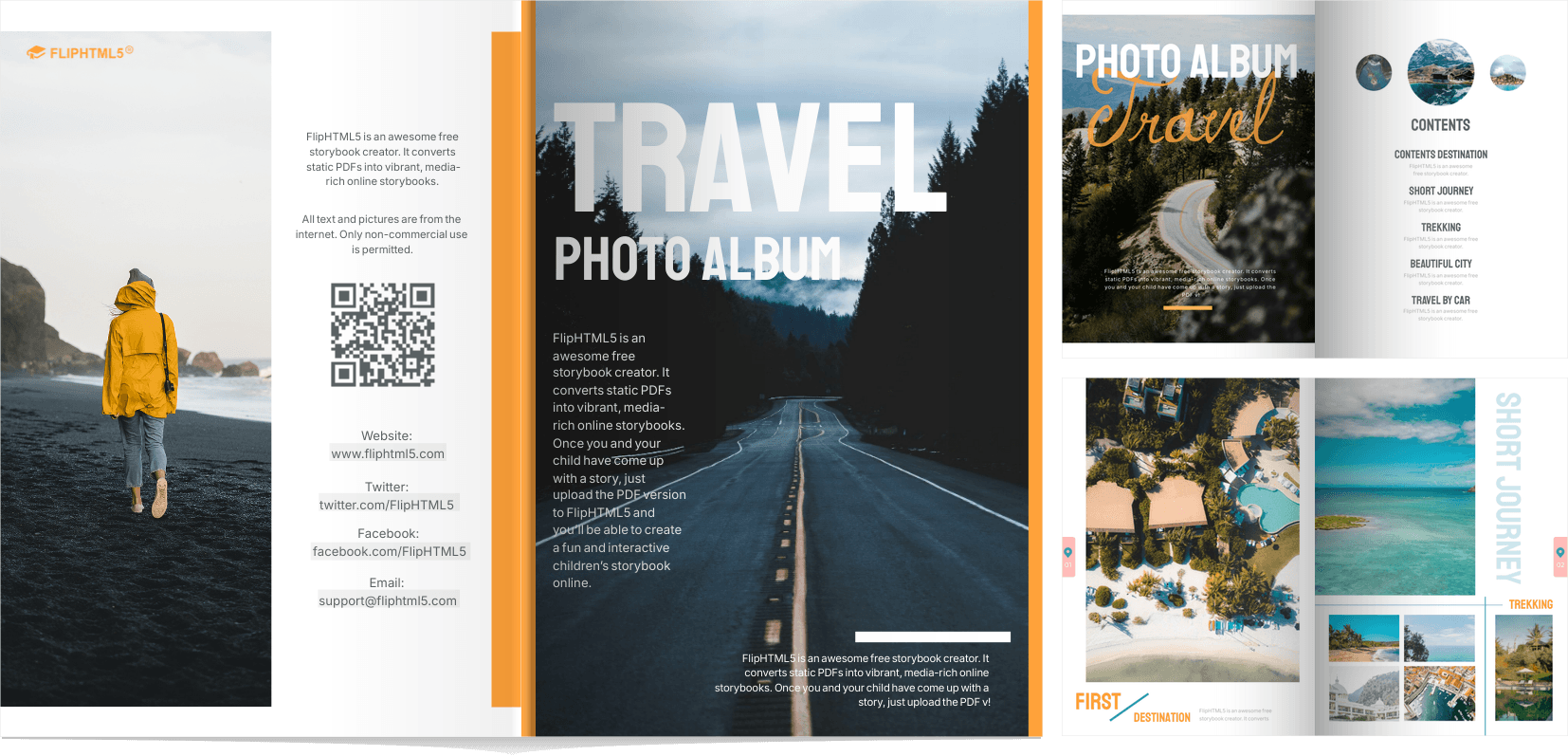 um álbum de fotografia