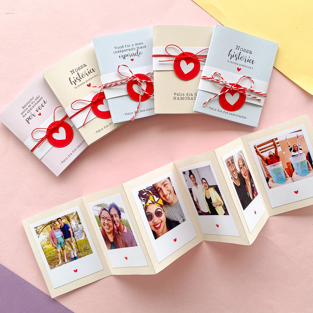 um album de fotos para o namorado