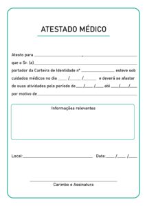 um atestado