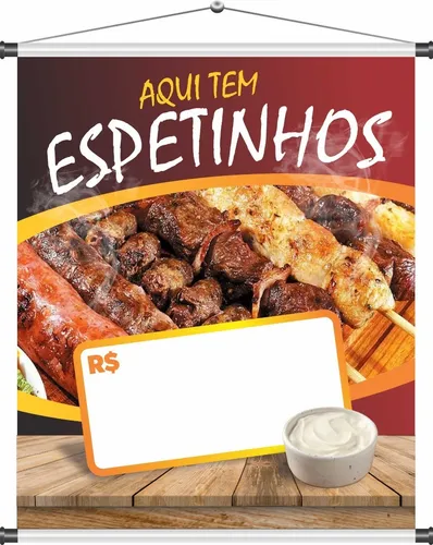 um bom churrasquinho para vender