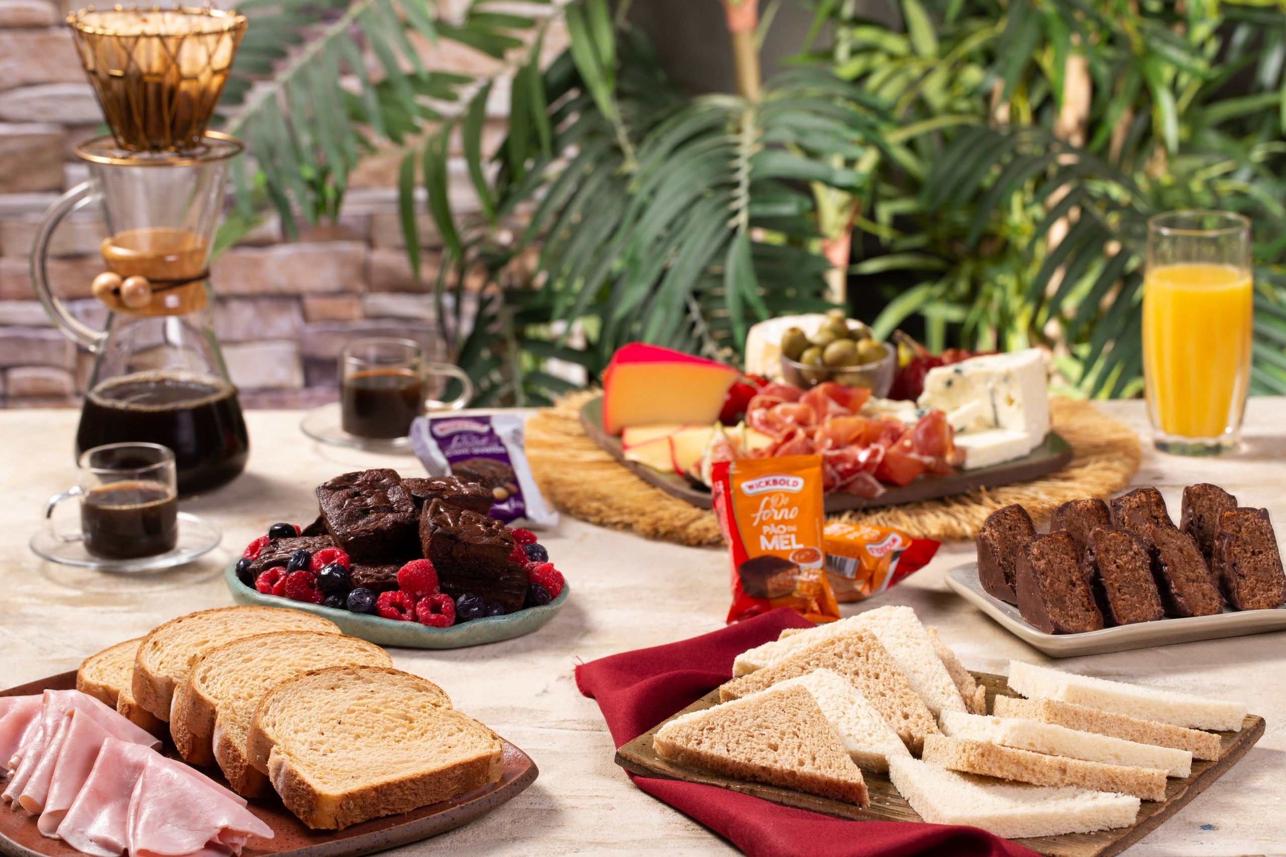 um café da manhã de aniversário