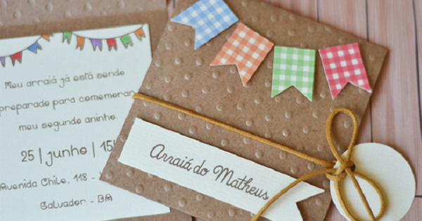 convite de aniversário de 50 anos elegante