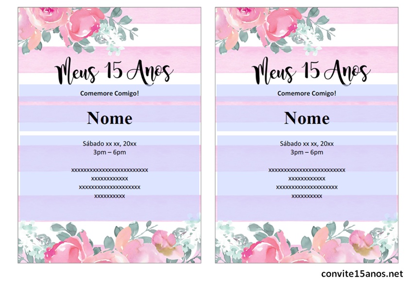 erros comuns ao escrever convite de aniversário