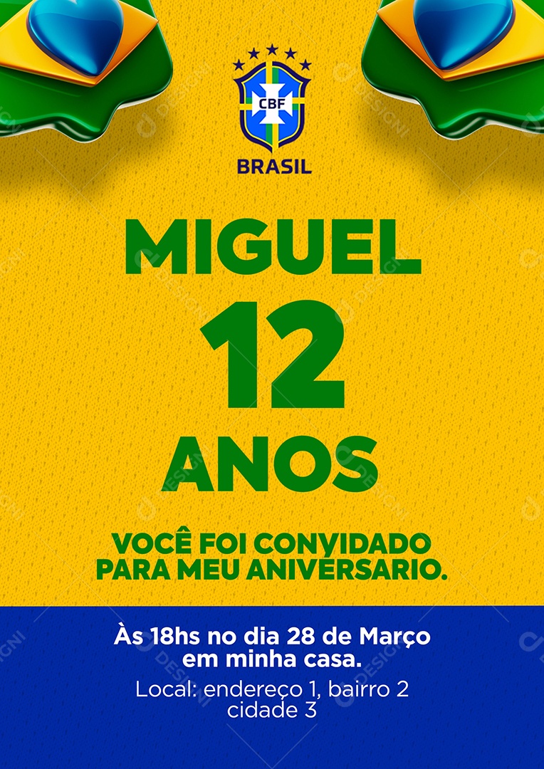 modelos criativos de convite de aniversário para imprimir