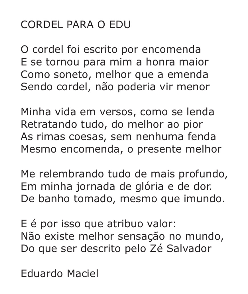 Exemplos de cordéis famosos e seus autores