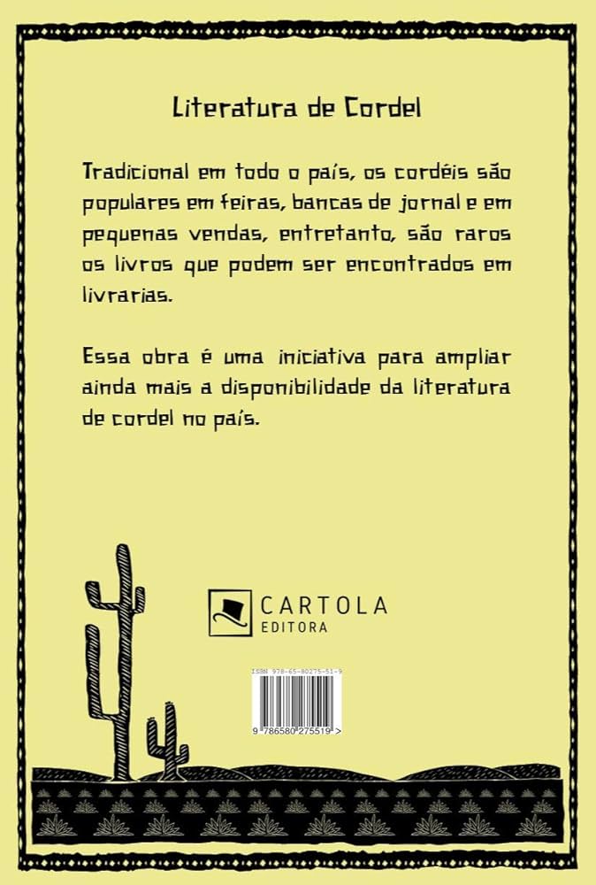 A história da literatura de cordel no Brasil