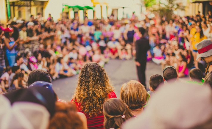 um evento beneficente