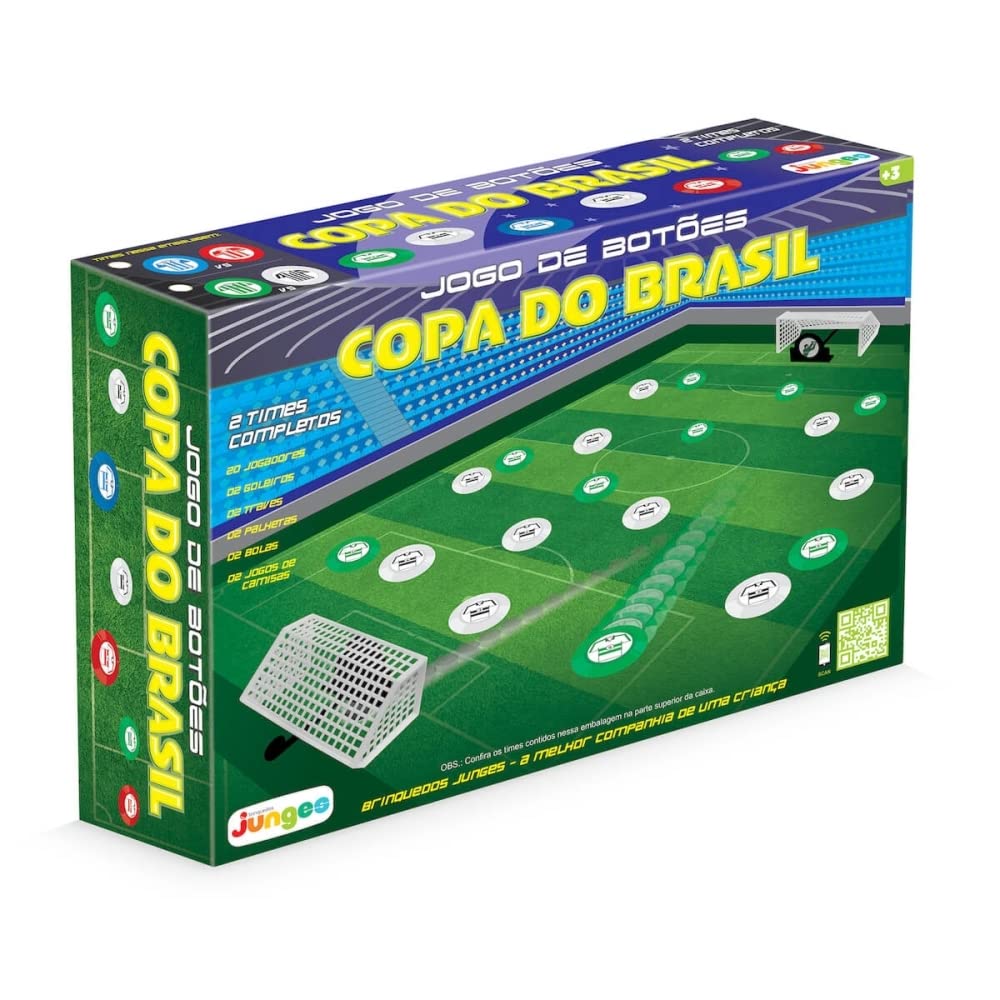 um jogo de futebol de botão