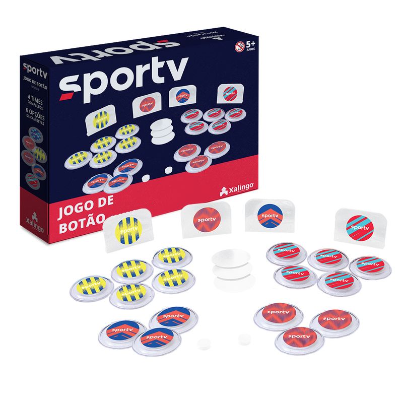 um jogo de futebol de botão