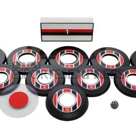 um jogo de futebol de botão