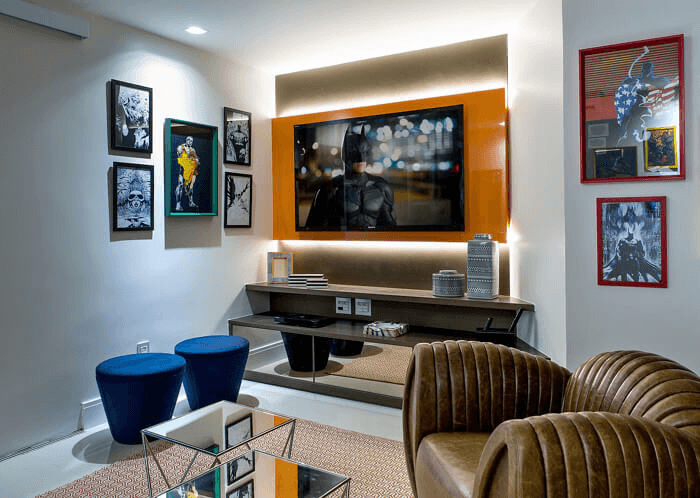 Dicas de iluminação para painéis de TV