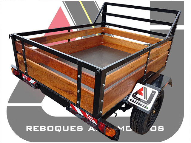um reboque para carros