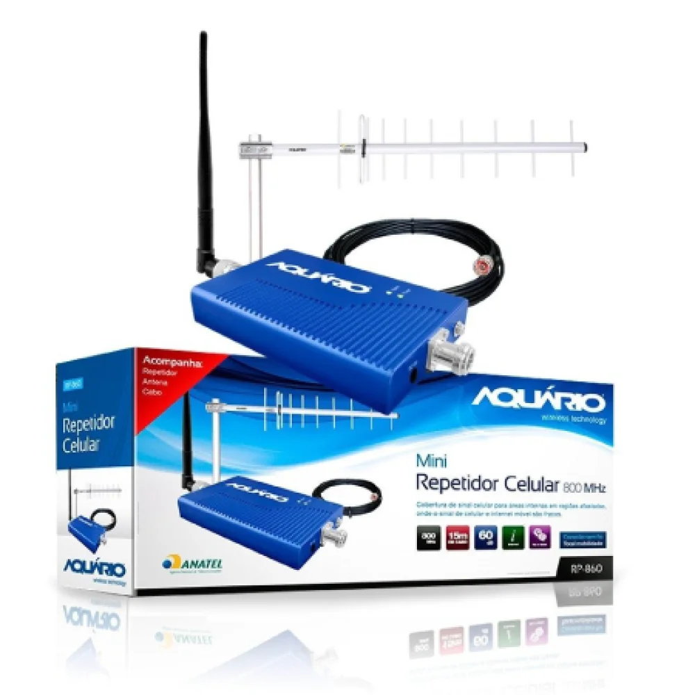 um repetidor de sinal de celular