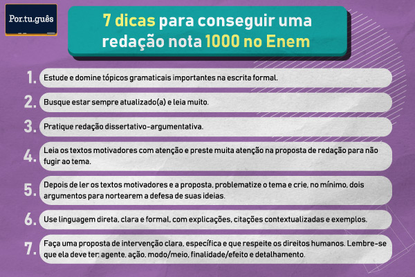 5 ideias de títulos:
1. Desvendando a Estrutura da Redação Dissertativo-Argumentativa do Enem
2. Guia Completo: Como Construir uma Proposta de Intervenção Nota 1000
3. Os 5 Pilares da Redação do Enem: O Que os Corretores Avaliam
4. Repertório Curinga: Como Usar Conhecimentos Gerais na Sua Redação
5. Erros Comuns na Redação do Enem e Como Evitá-los