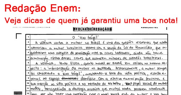 um texto dissertativo argumentativo enem