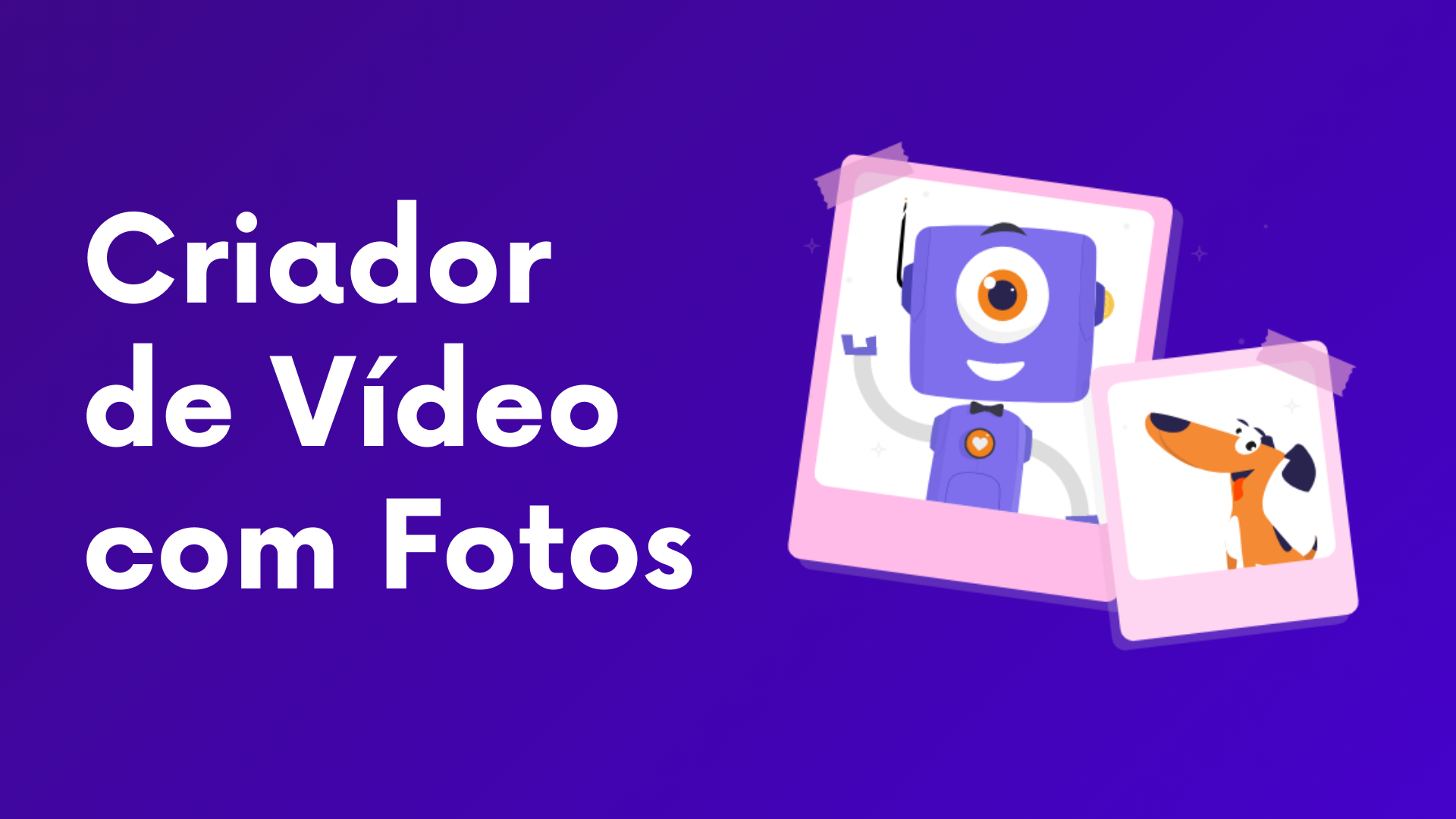 um video com fotos e musica online