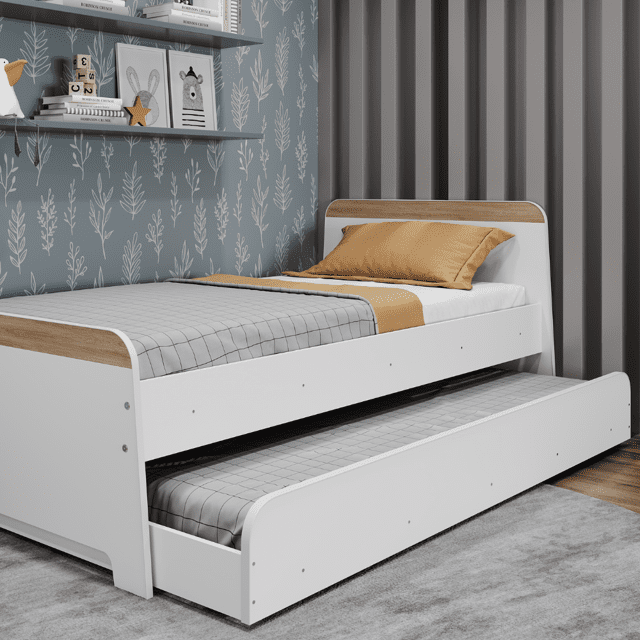 Bicama com Baú e Gavetas: A Solução Perfeita para Organização