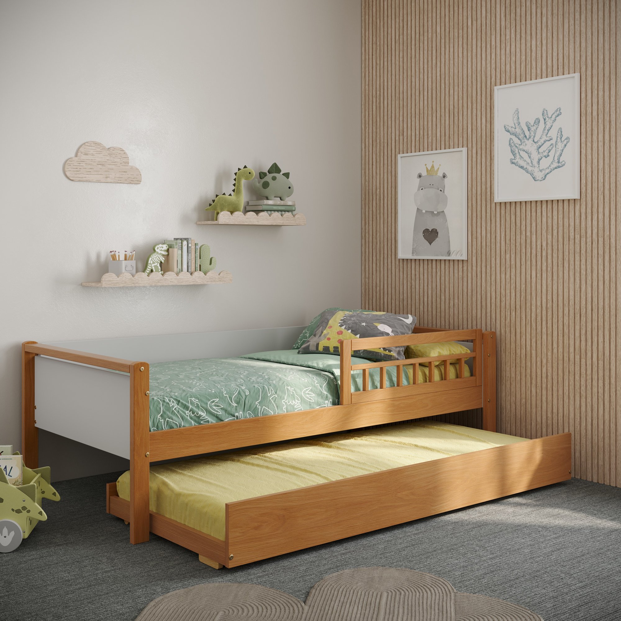 Bicama com Baú e Gavetas: A Solução Perfeita para Organização