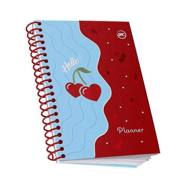 uma caderneta de anotações