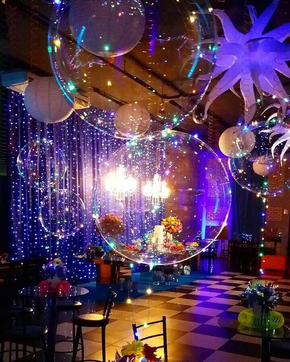 uma festa de formatura em casa