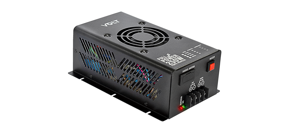 uma fonte 12v com transformador de nobreak