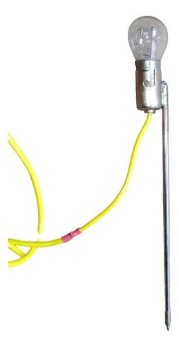 uma lampada de teste