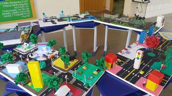maquete cidade energia solar vs eólica qual escolher