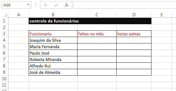 como criar lista de tarefas excel 2013