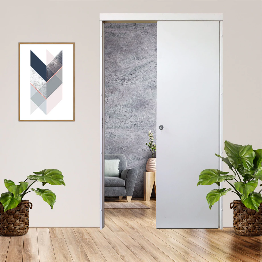 Decoração com portas de correr: inspirações para o quarto