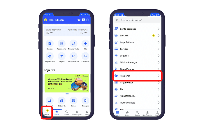 Diferenças entre Poupança Ouro e Poupex