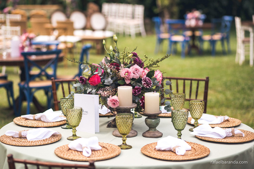 como fazer uma recepção de casamento simples em casa