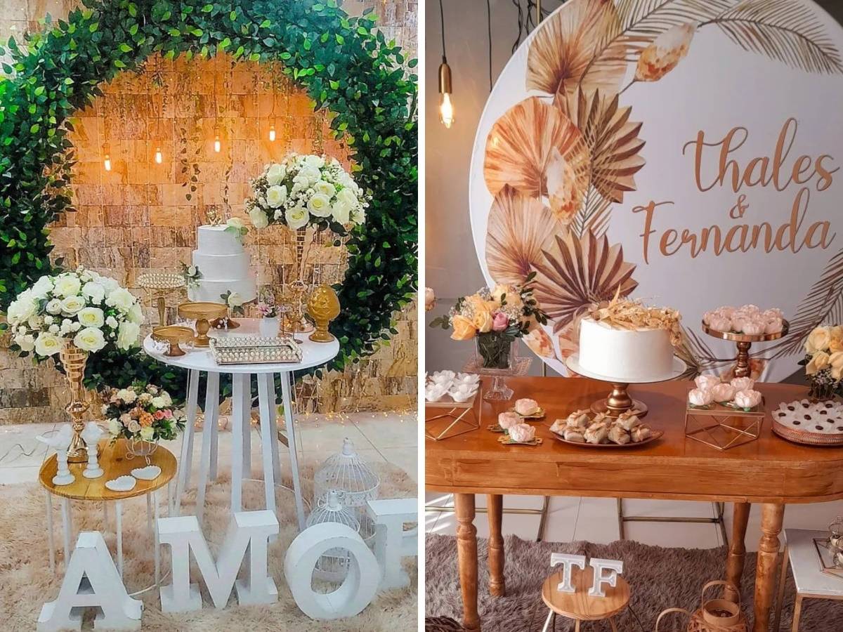 como fazer uma recepção de casamento simples em casa