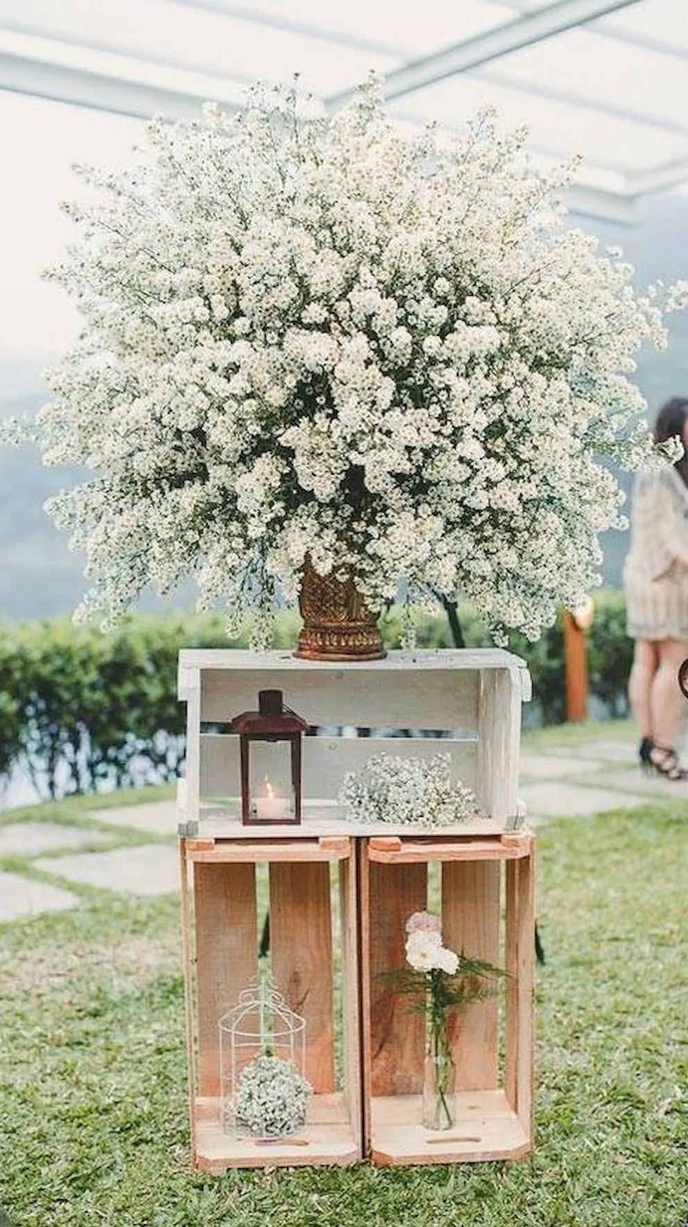 ideias de decoração para recepção de casamento simples