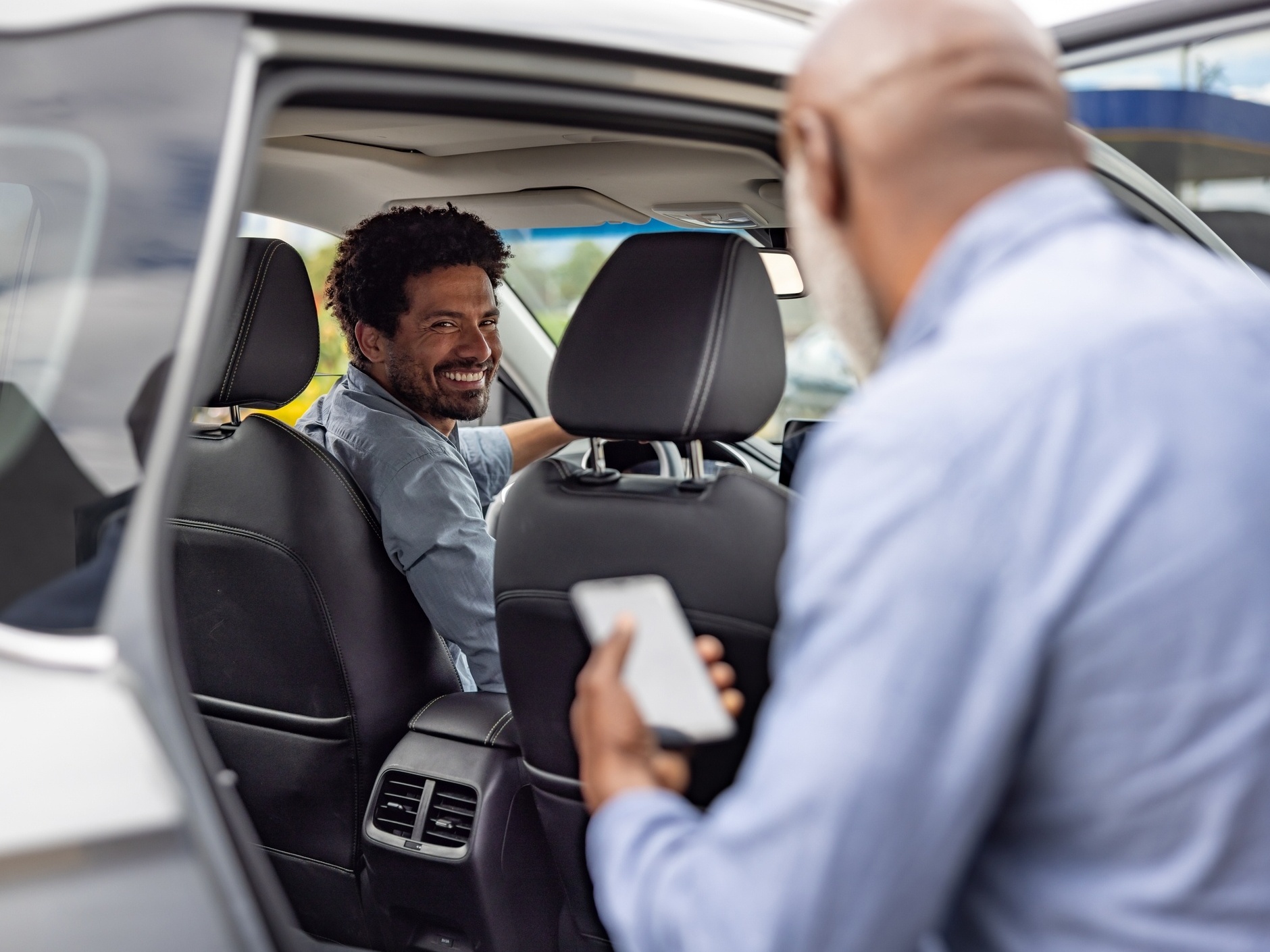 uma simulação no uber