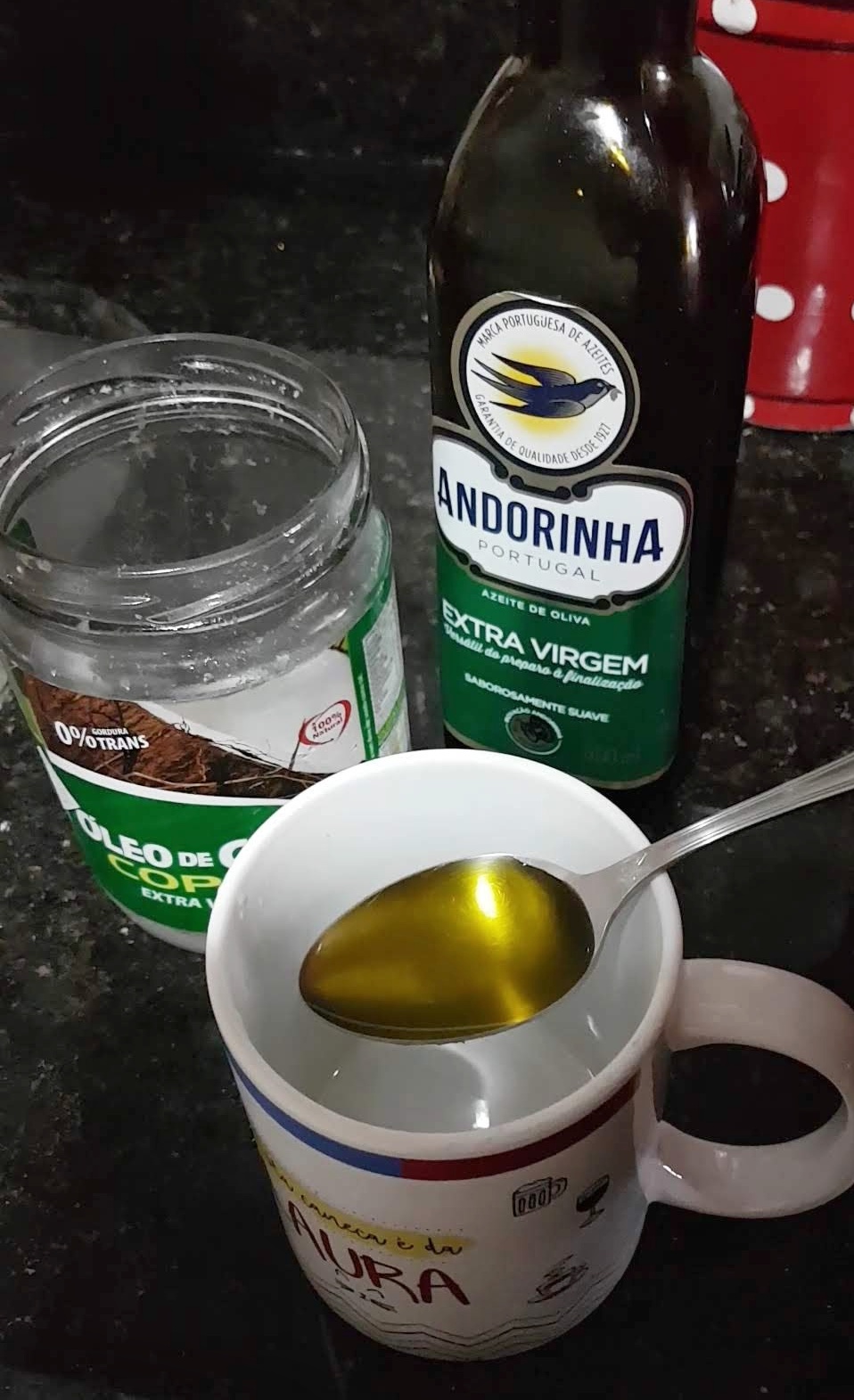 umectaçao com azeite