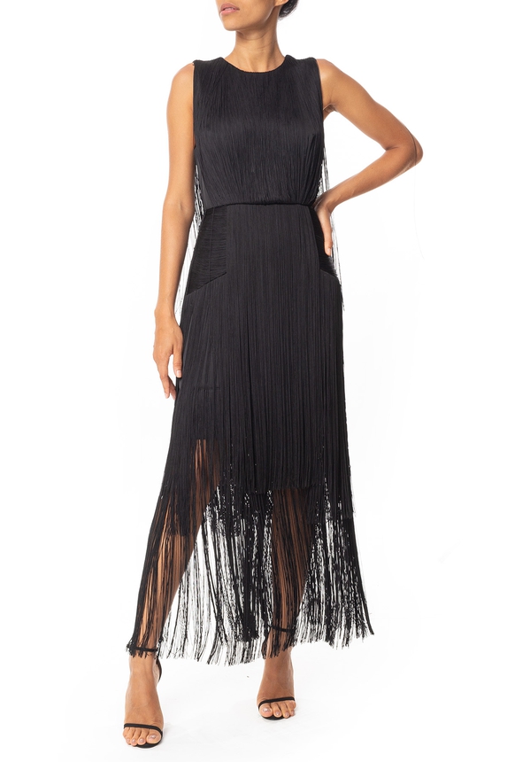 Guia completo: Vestidos de franja para festas e eventos noturnos