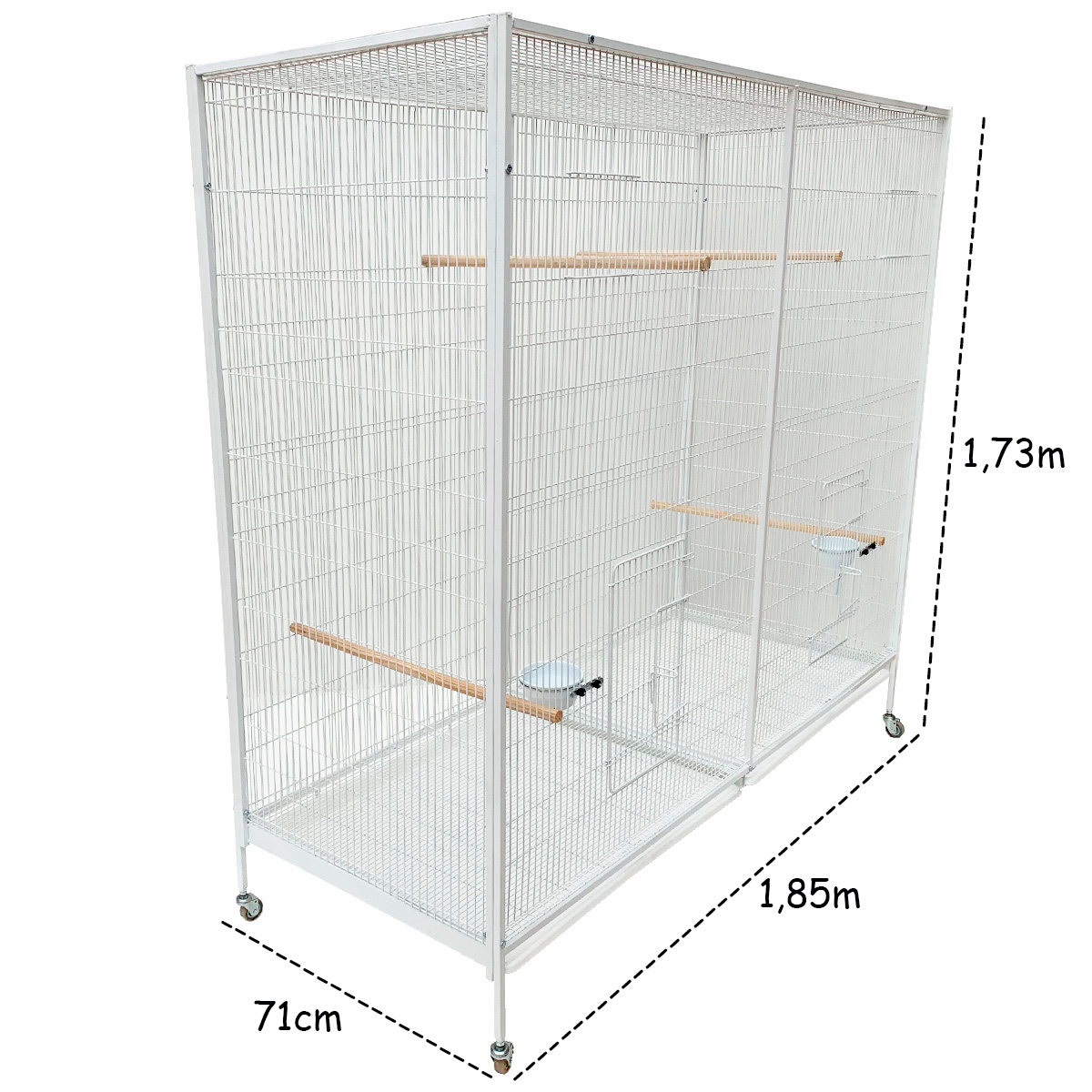 viveiro para calopsita